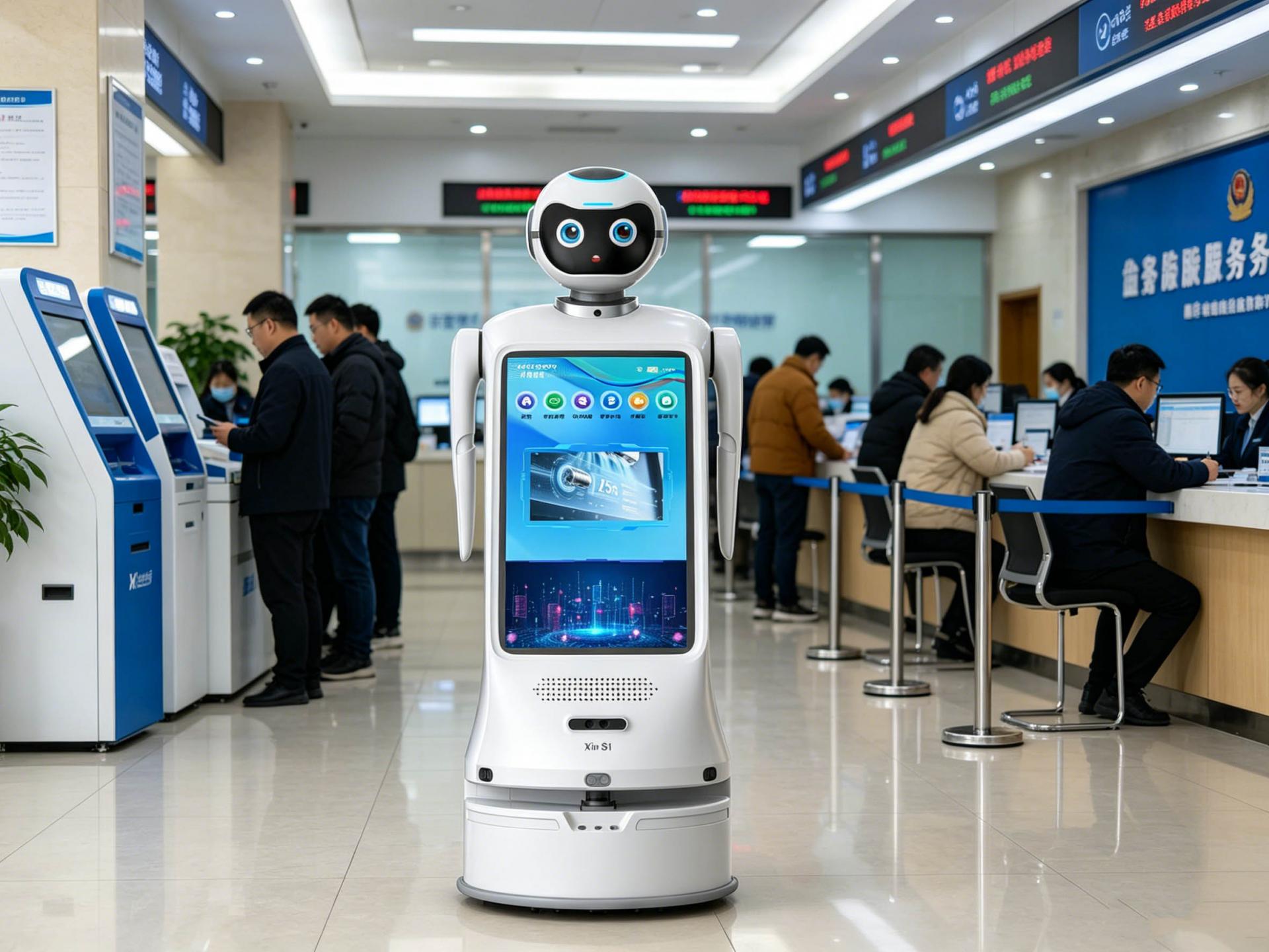 迎宾机器人小新：西海重德以 AI 开放能力重构全场景智慧服务新生态